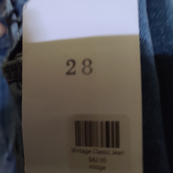 JUST BLACK JEANS NWT MIDGE VINTAGE - Picture 4 of 9